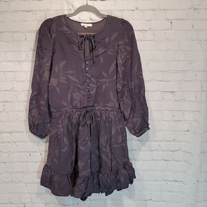 Z Supply Camila mini dress in shadow size XS